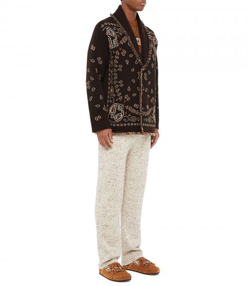 BANDANA JACQUARD CARDIGAN