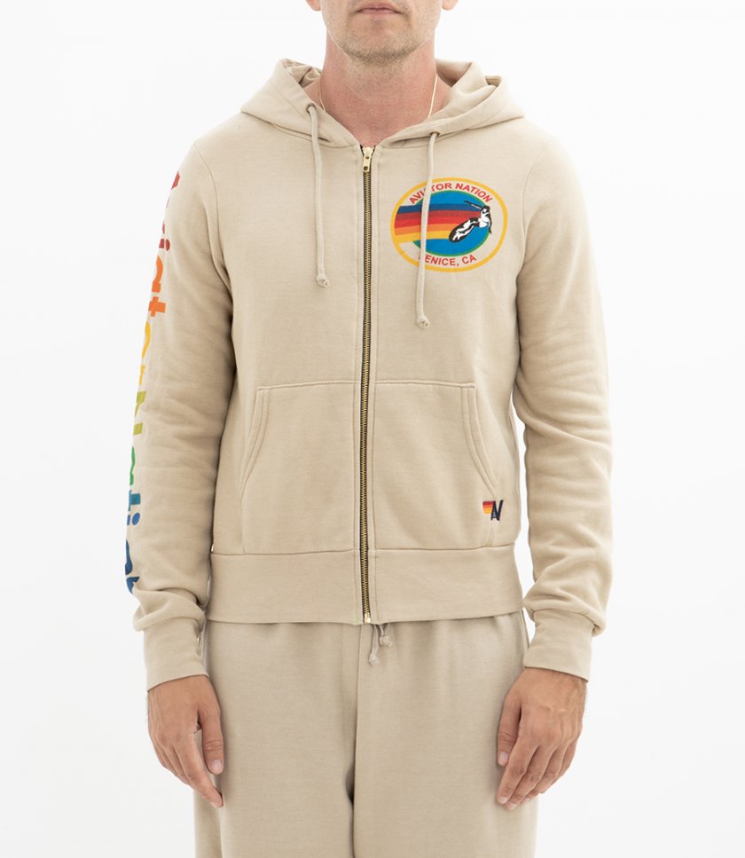 AVIATOR NATION ZIP HOODIE