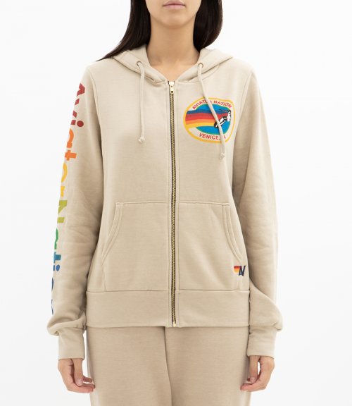 AVIATOR NATION ZIP HOODIE