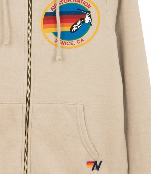 AVIATOR NATION ZIP HOODIE