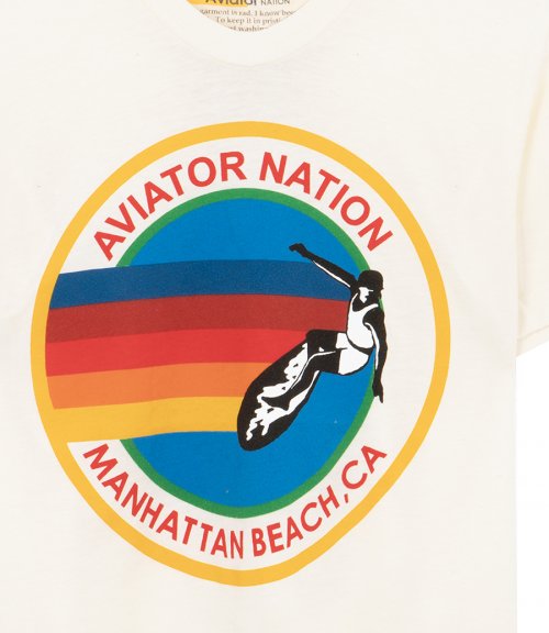 AVIATOR NATION MANHATTAN BEACH BOYFRIEND TEE