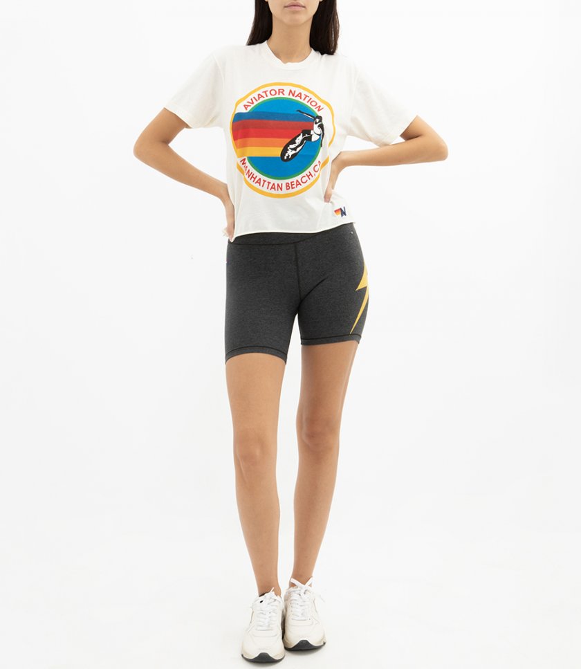 AVIATOR NATION MANHATTAN BEACH BOYFRIEND TEE