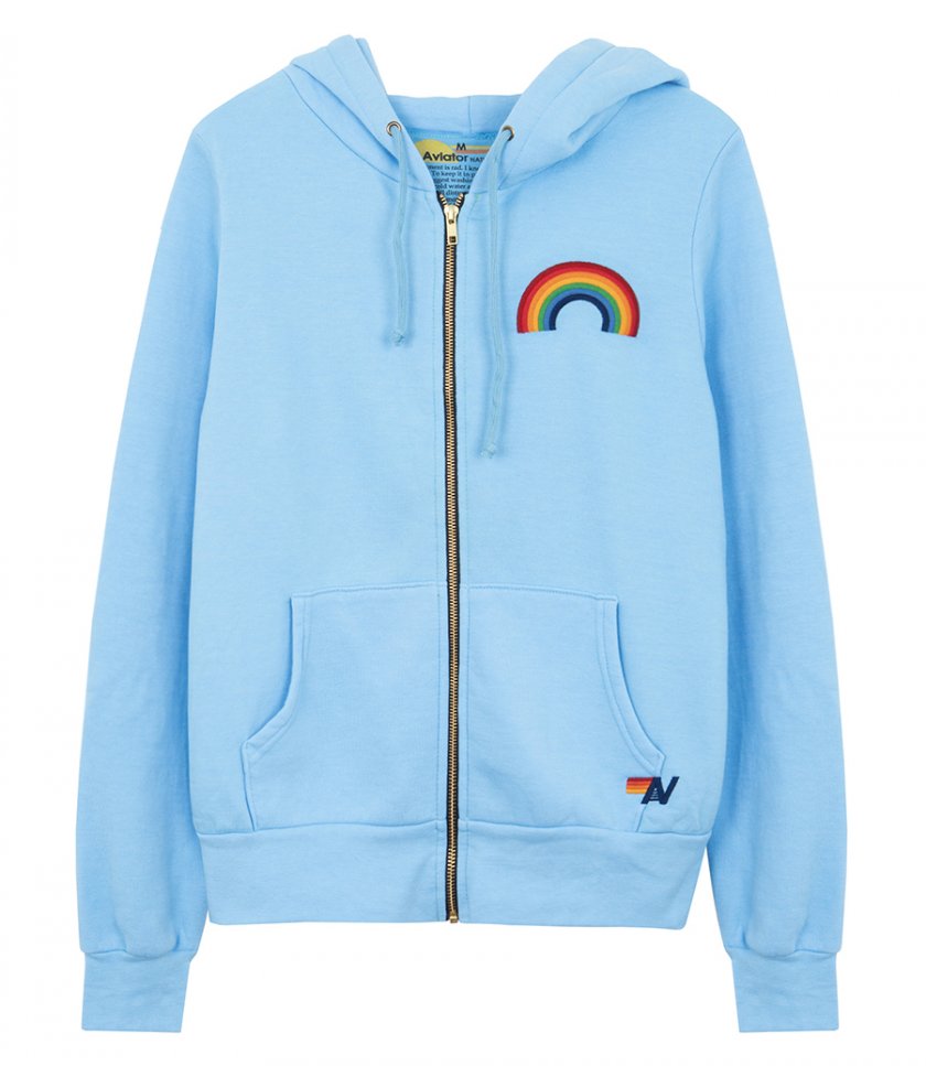 JUST IN - EMBROIDERY SKY HOODIE
