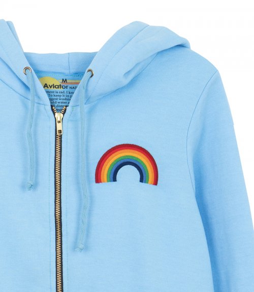 EMBROIDERY SKY HOODIE