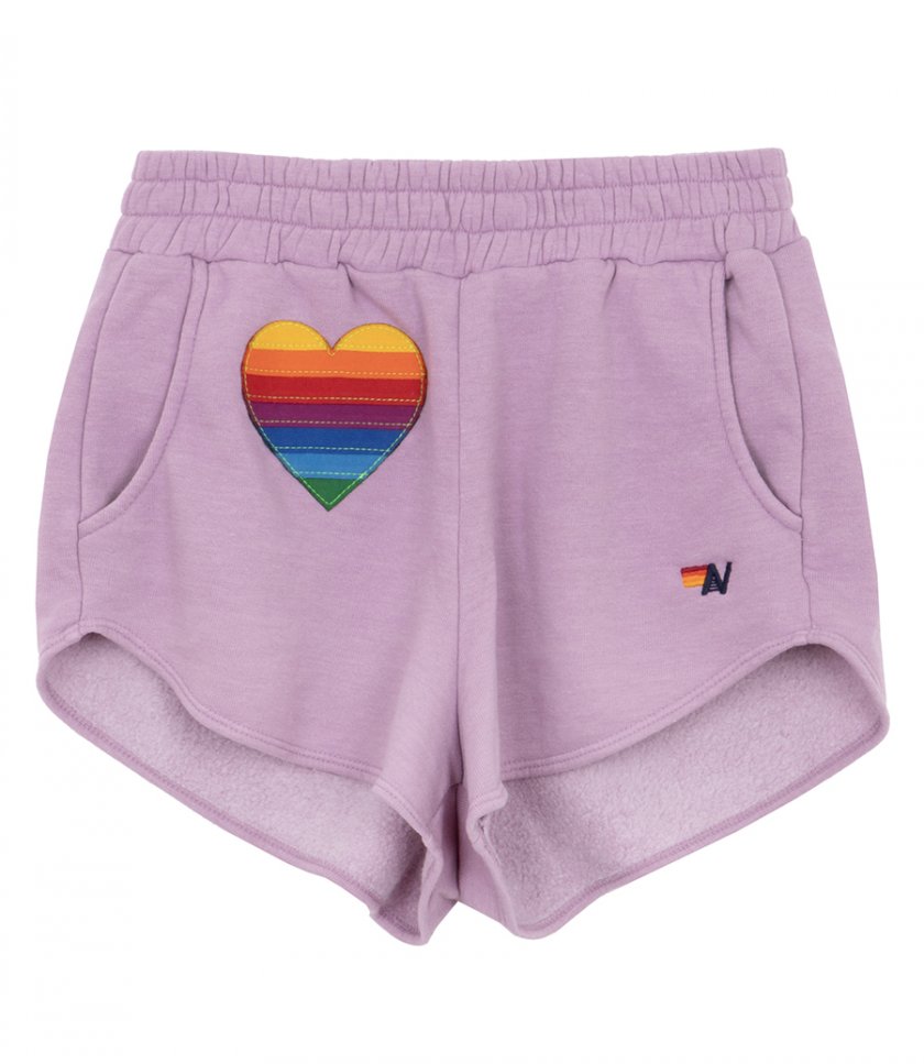 JUST IN - STITCH LOUNGER RAINBOW HEART SHORTS