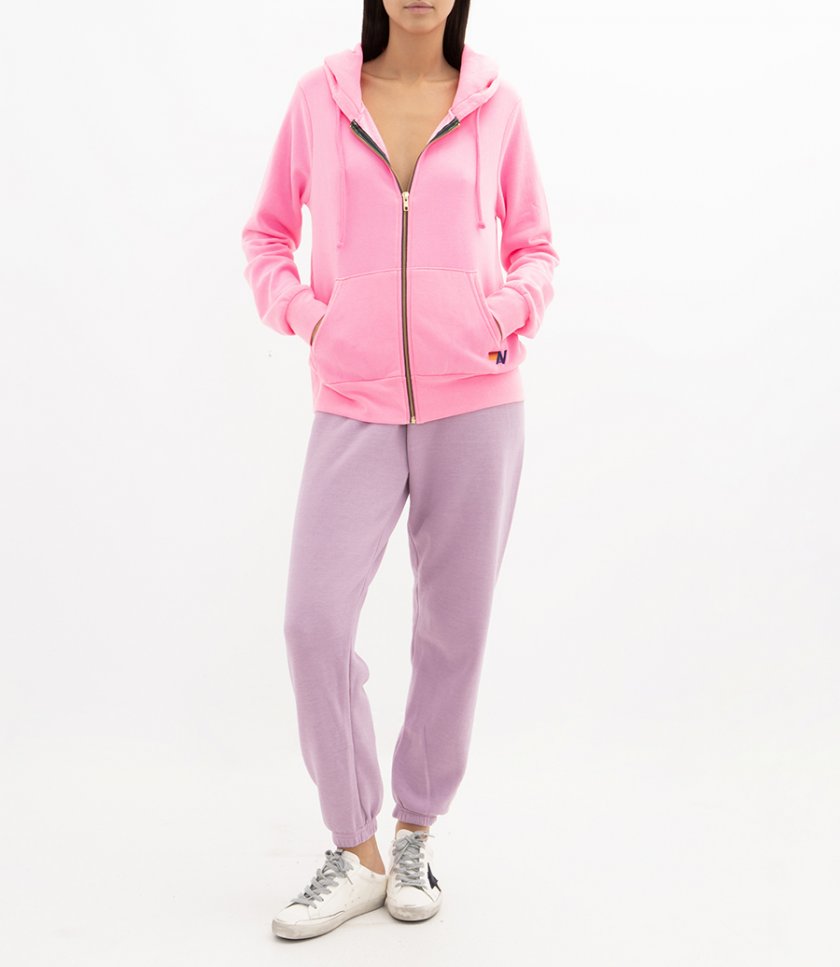 WOMEN'S RAINBOW HEART STITCH SWEATPANTS