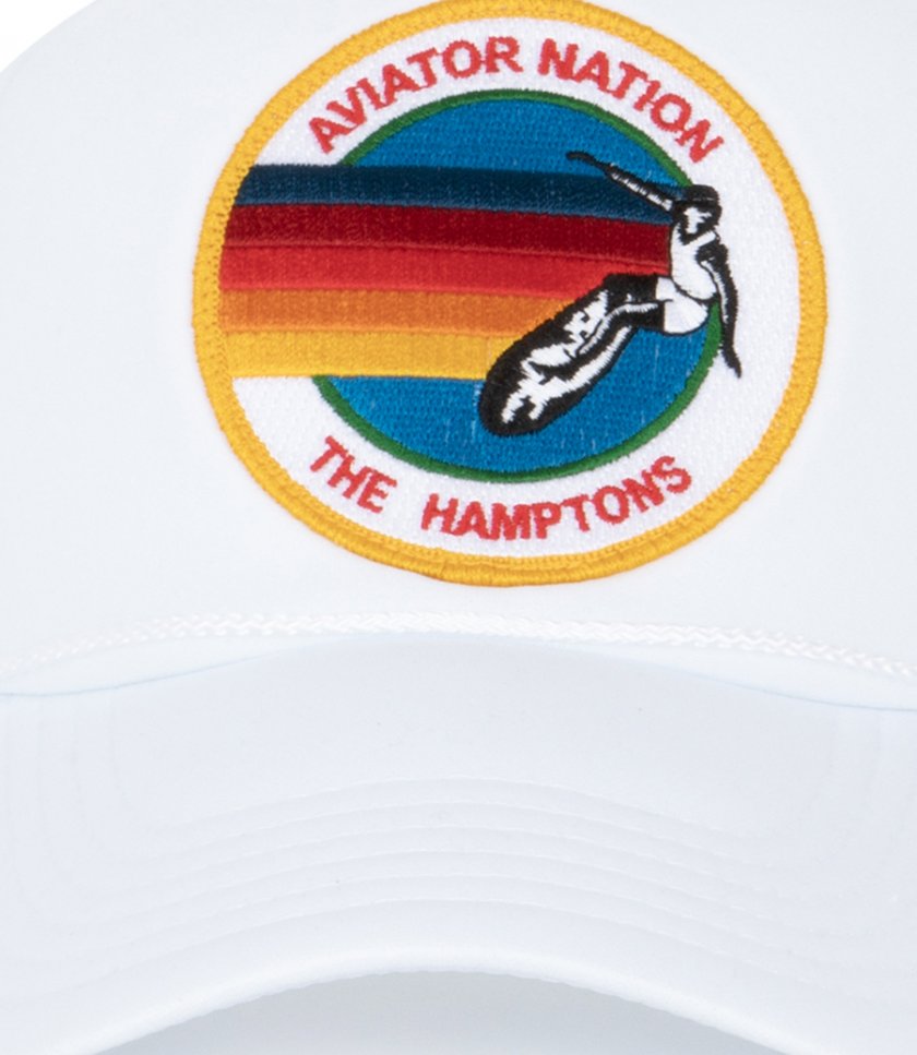 AVIATOR NATION HAMPTONS TRUCKER HAT