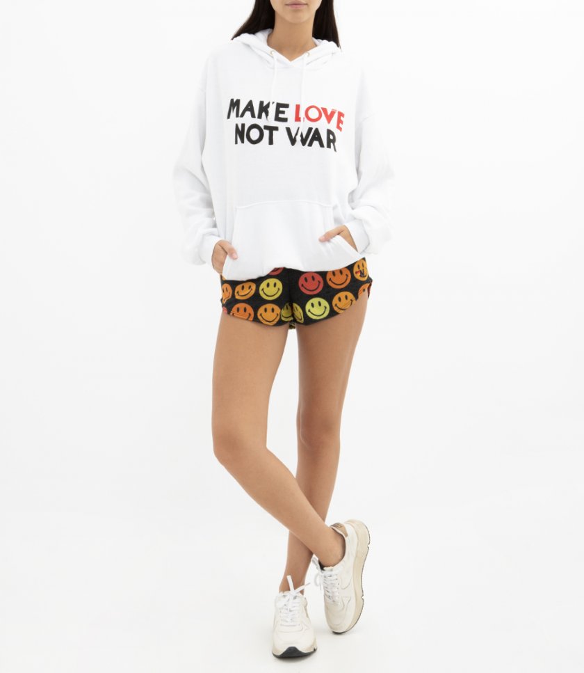 MAKE LOVE NOT WAR PULLOVER HOODIE