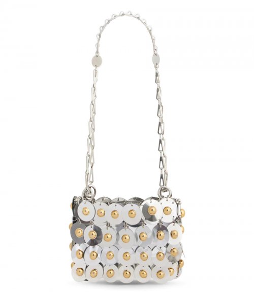 SILVER SPARKLE NANO SPHERE BAG