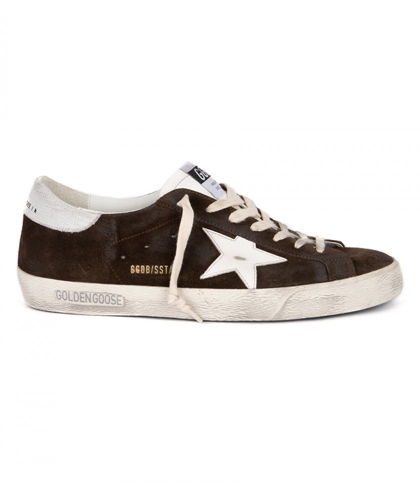 SHOES - BROWN SUEDE SUPER-STAR