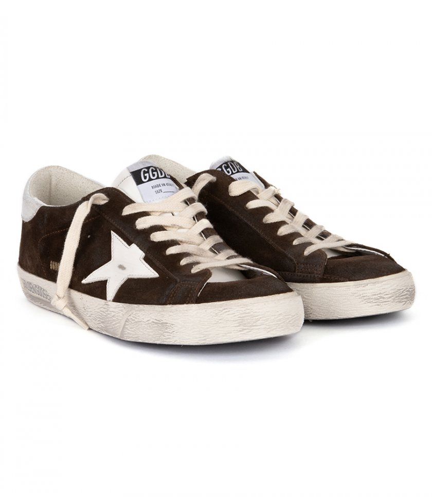 BROWN SUEDE SUPER-STAR