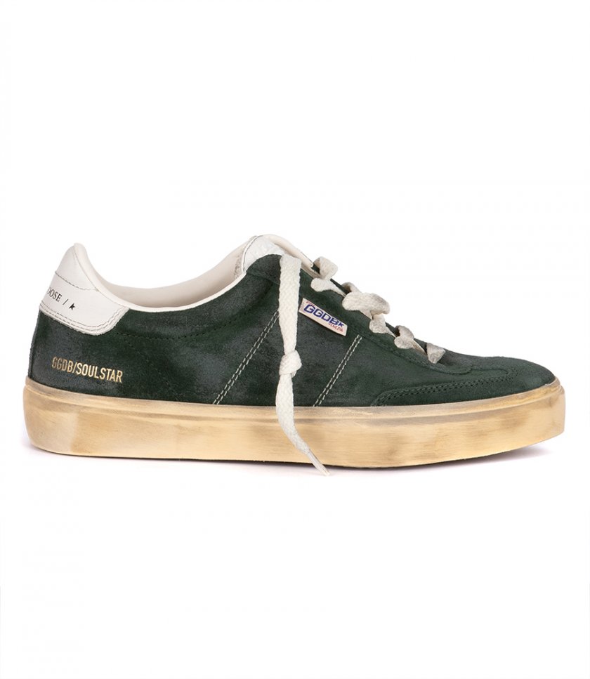 SNEAKERS - GREEN SUEDE SOULSTAR