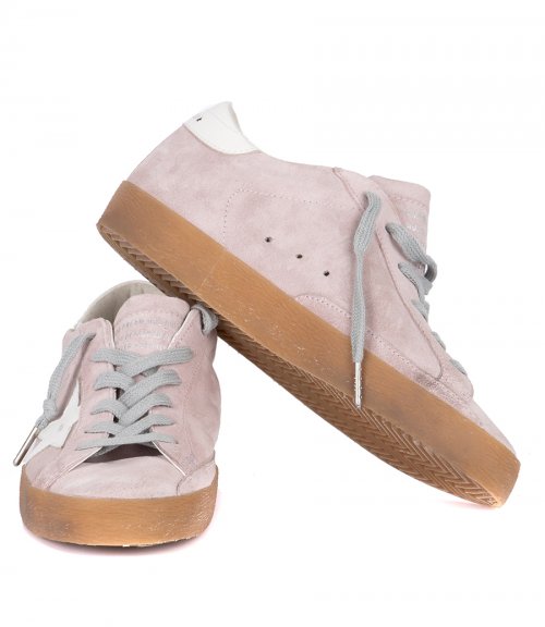 PINK SUEDE SUPER-STAR SUEDE