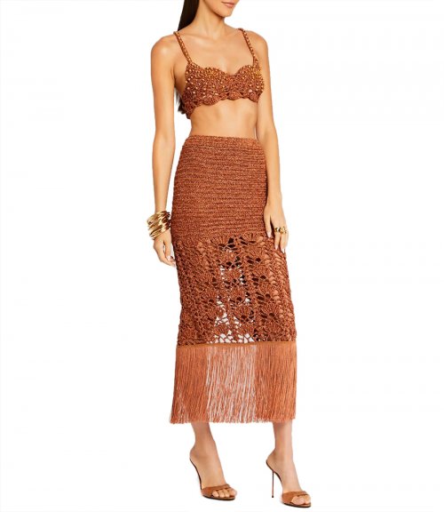 NAIDA CROCHET SKIRT