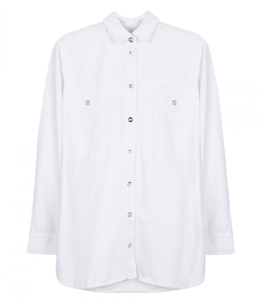 CLOTHES - HIKARI DENIM-EFFECT SHIRT