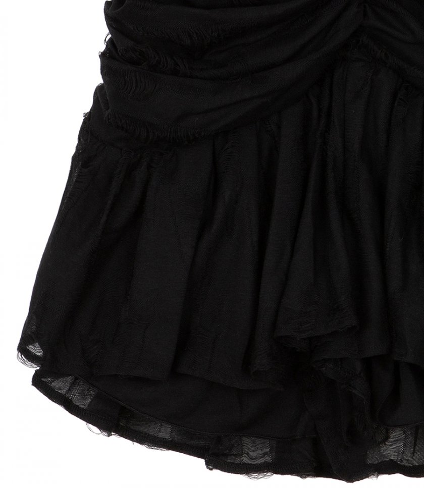 HAMONA PLEATED SHORT SKIRT