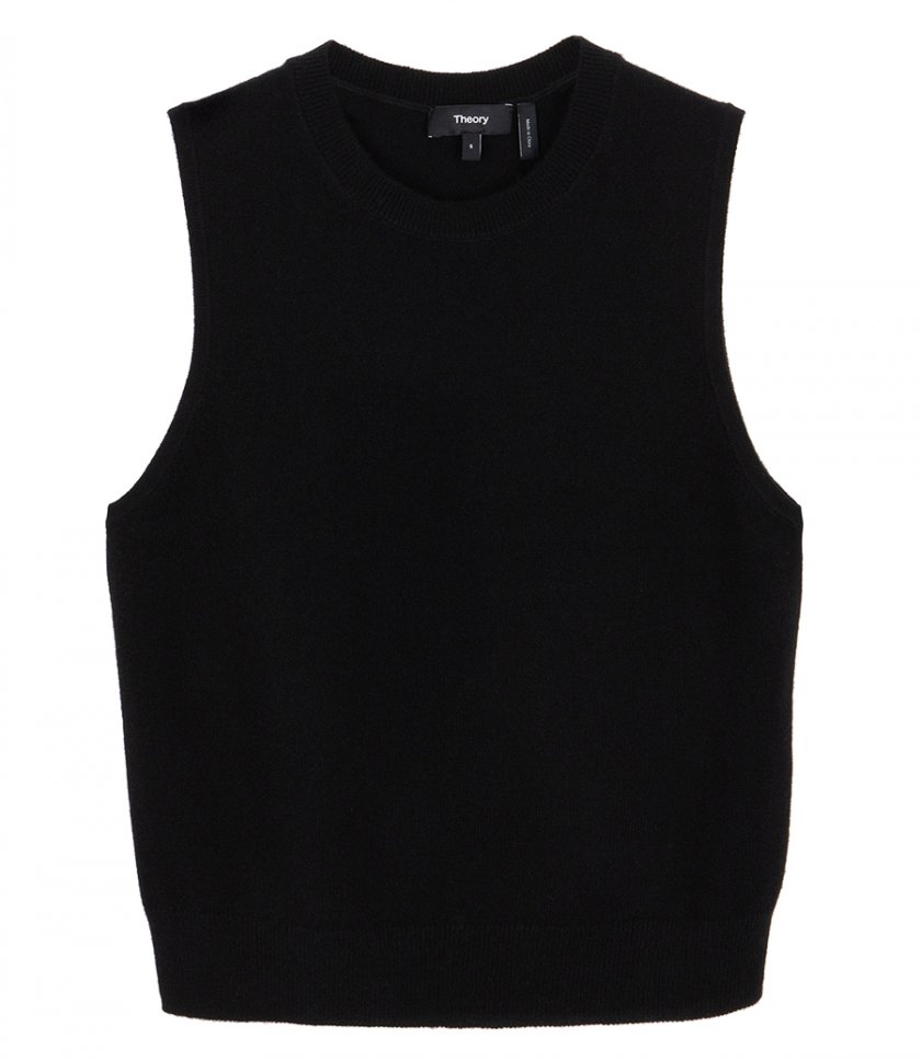 TOPS - CASHMERE VEST