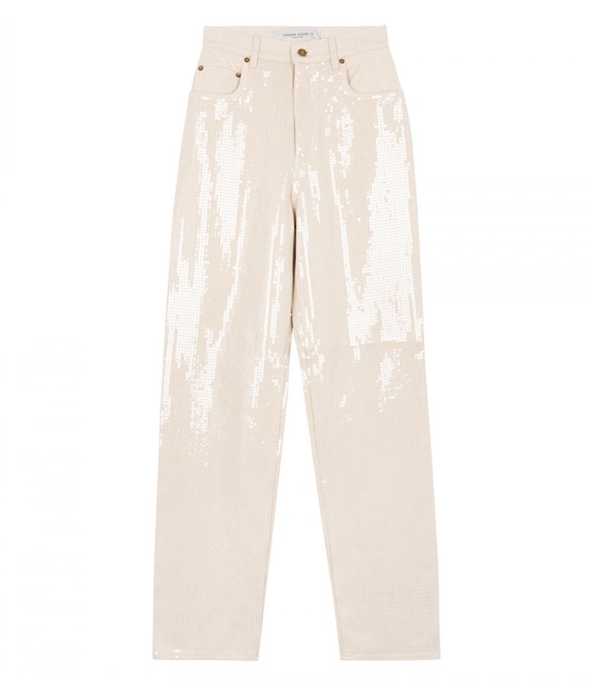 GOLDEN GOOSE  - JOURNEY WS PANT KIM COTTON DENIM