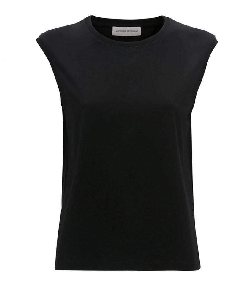 SLEEVELESS T-SHIRT