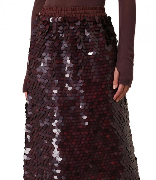 EDEN SEQUIN MAXI SKIRT