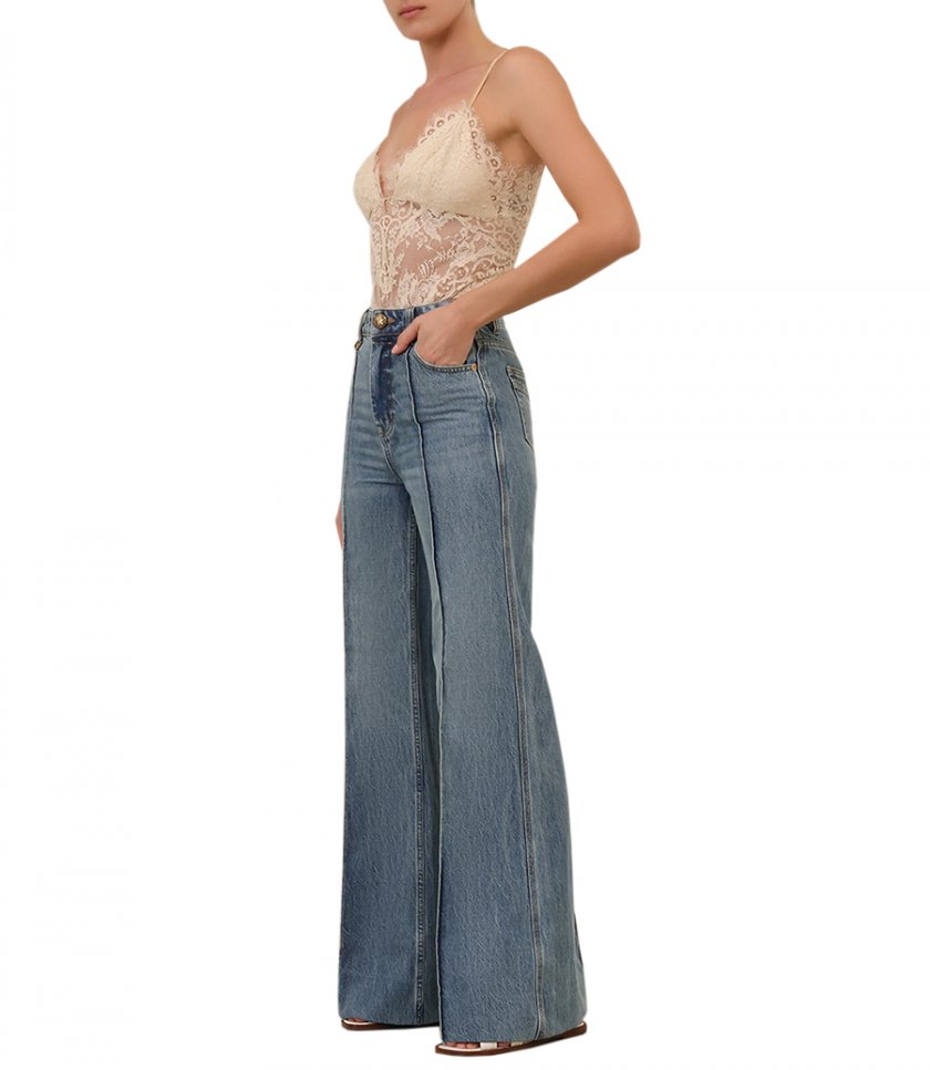 ILLUSTRATION WIDE LEG PANT