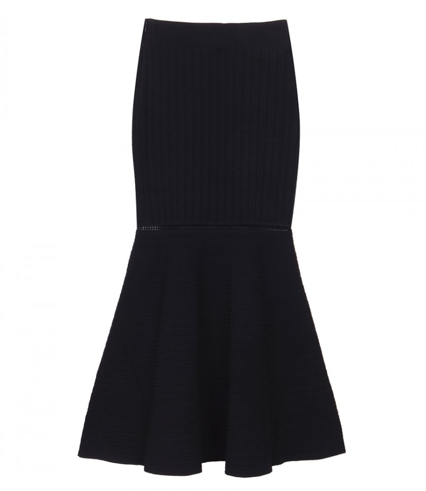 VICTORIA BECKHAM - FLARED MIDI SKIRT