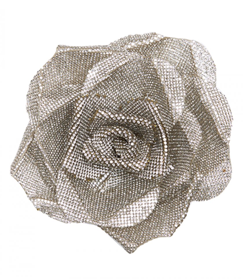 JUST IN - 3D ROSE PIN IN SILK