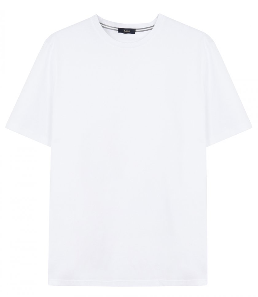 HERNO - T-SHIRT IN ESSENTIAL JERSEY