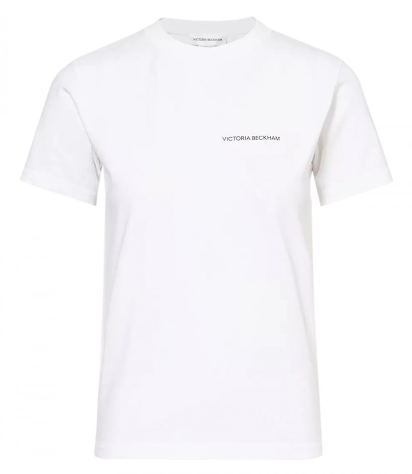 VICTORIA BECKHAM - SHRUNKEN LOGO TEE