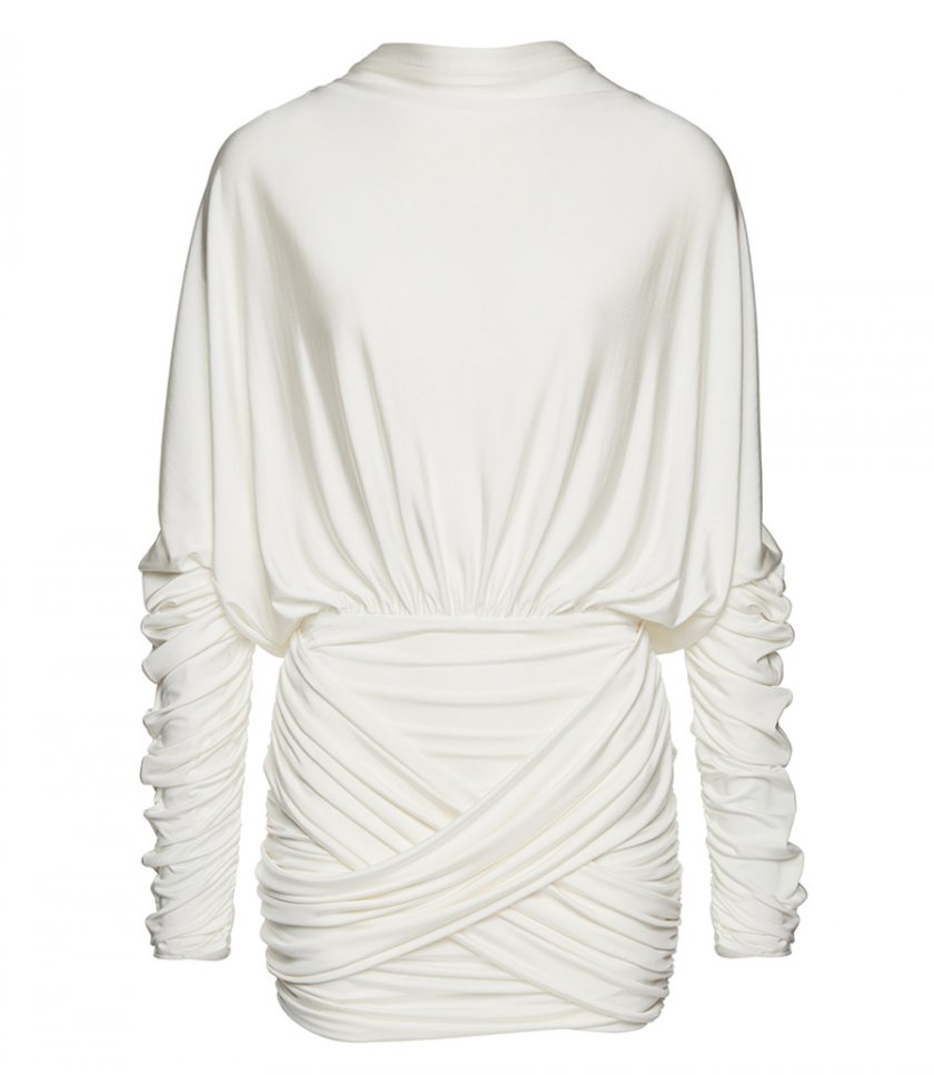 MAGDA BUTRYM - LONG-SLEEVE JERSEY MINI DRESS