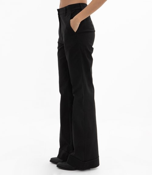 CUFFED KICK FLARE PANT