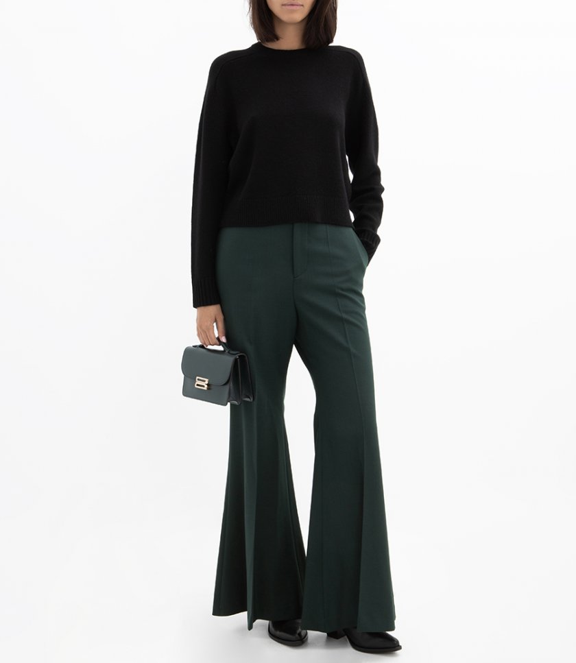 WIDE LEG KICK TROUSER