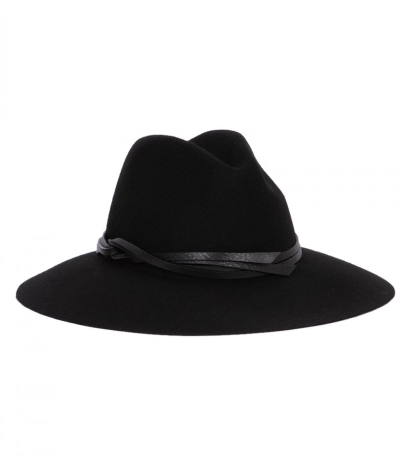 GOLDEN GOOSE  - GOLDEN FEDORA HAT FELT