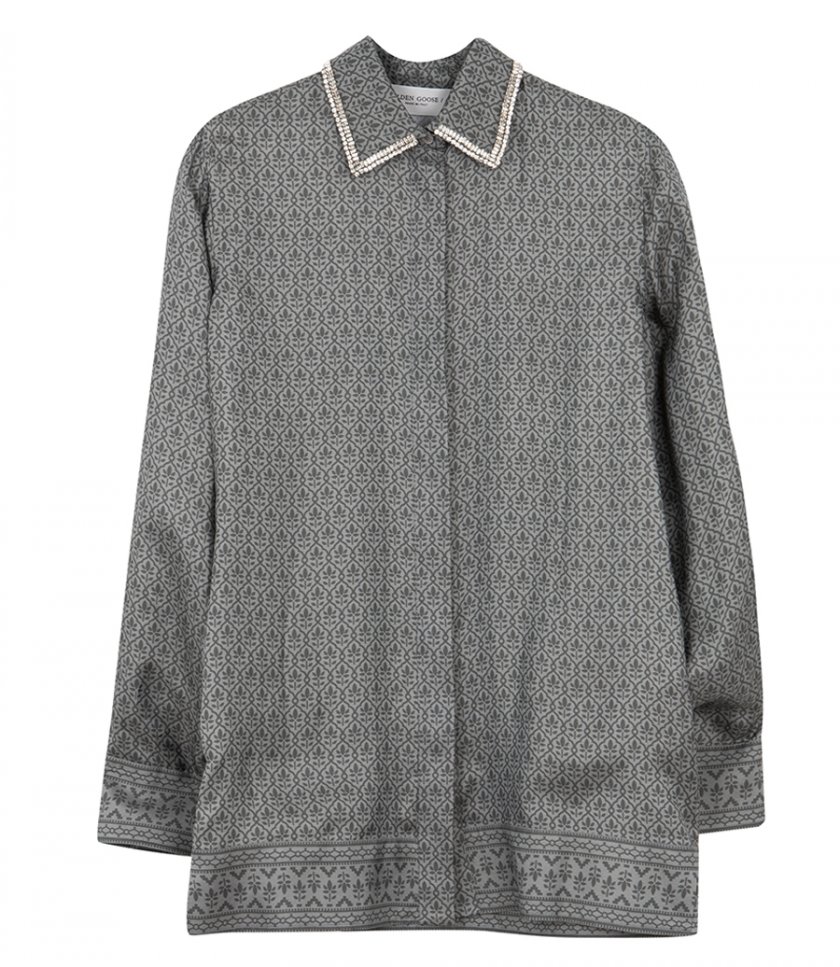 GOLDEN GOOSE  - JOURNEY WS PAJAMAS TWILL SHIRT