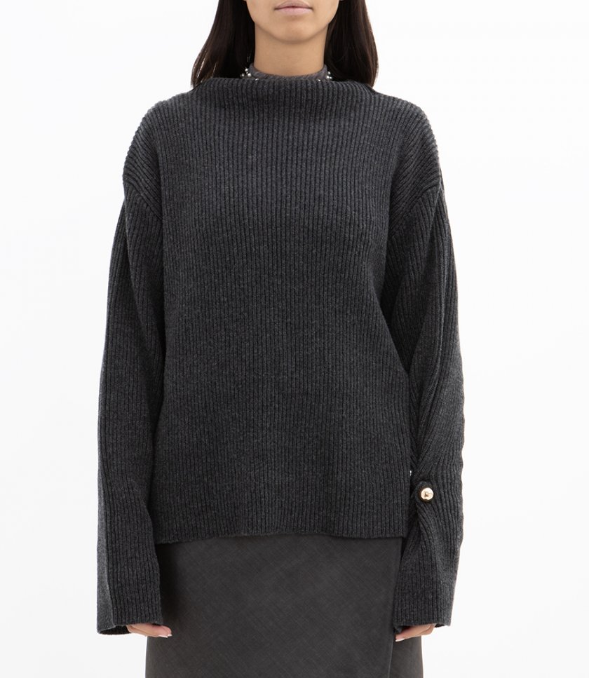 SILK CASHMERE PULLOVER