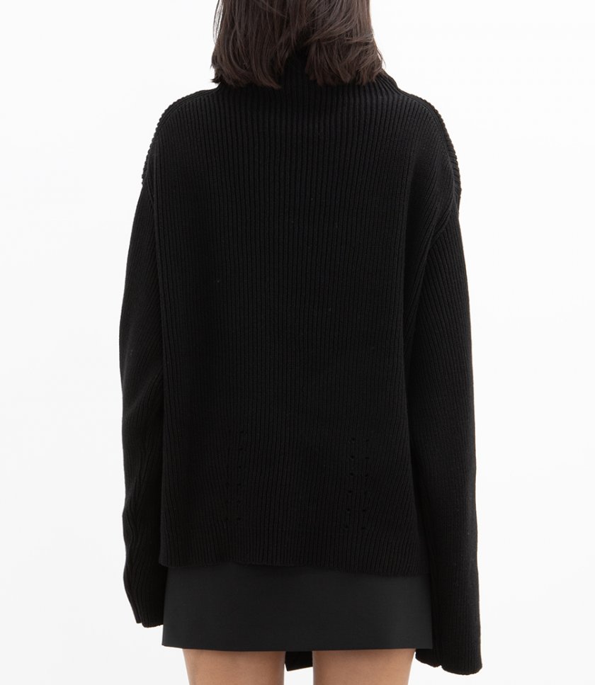 SILK CASHMERE PULLOVER