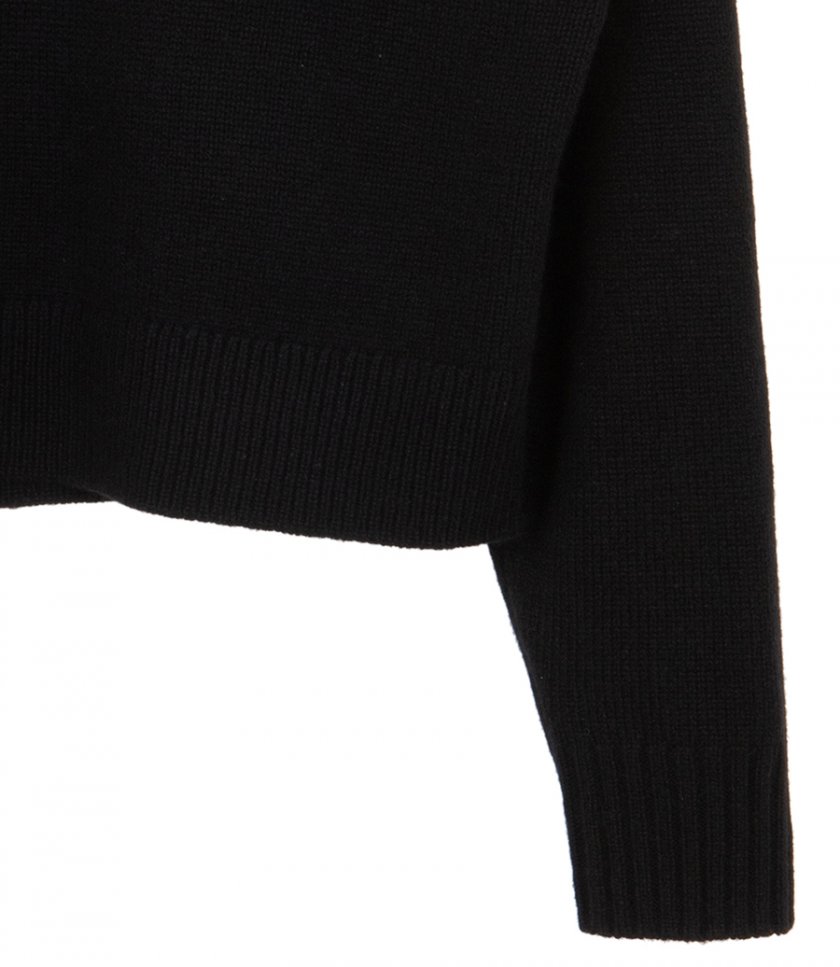 CROPPED SWEATER IN CASHEMRE