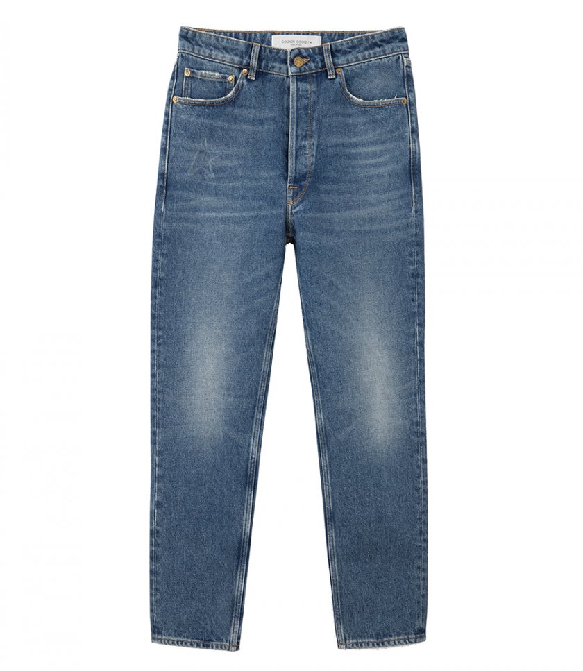 JUST IN - MEN'S SLIM FIT JEANS WITH MEDIUM WASH