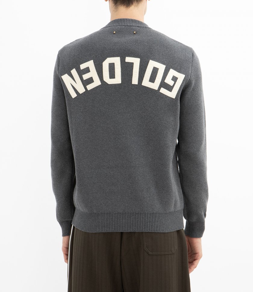 SWEATER WITH LOGO ON THE BACK