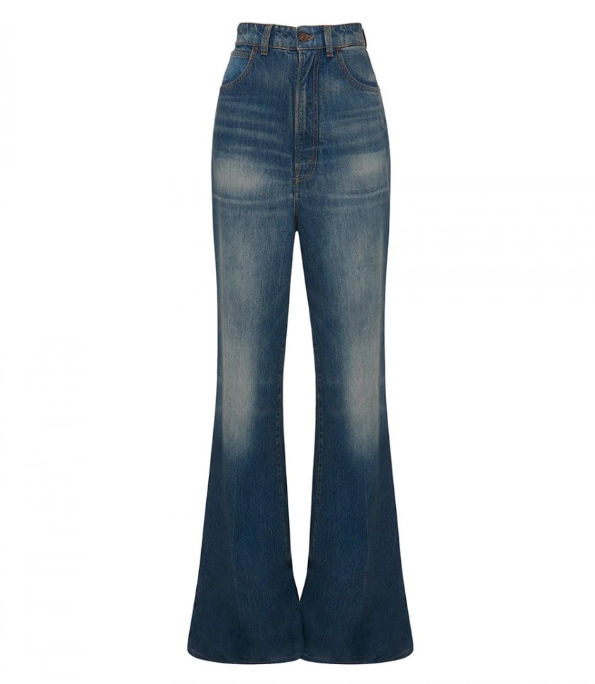 CLOTHES - WIDE-LEG KICK JEAN