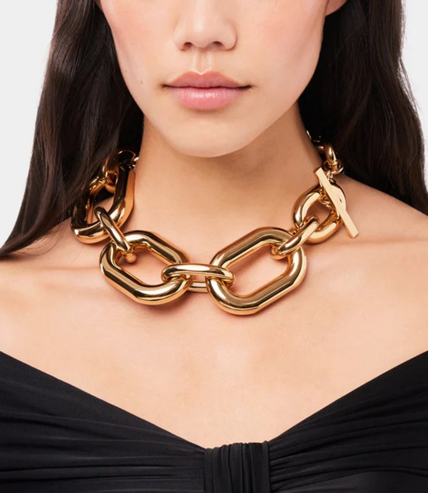 GOLD DOUBLE XL LINK NECKLACE