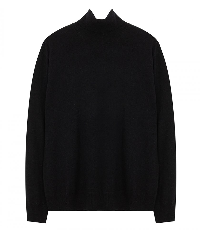 CLOTHES - WOOL & CASHMERE ROLL NECK SWEATER