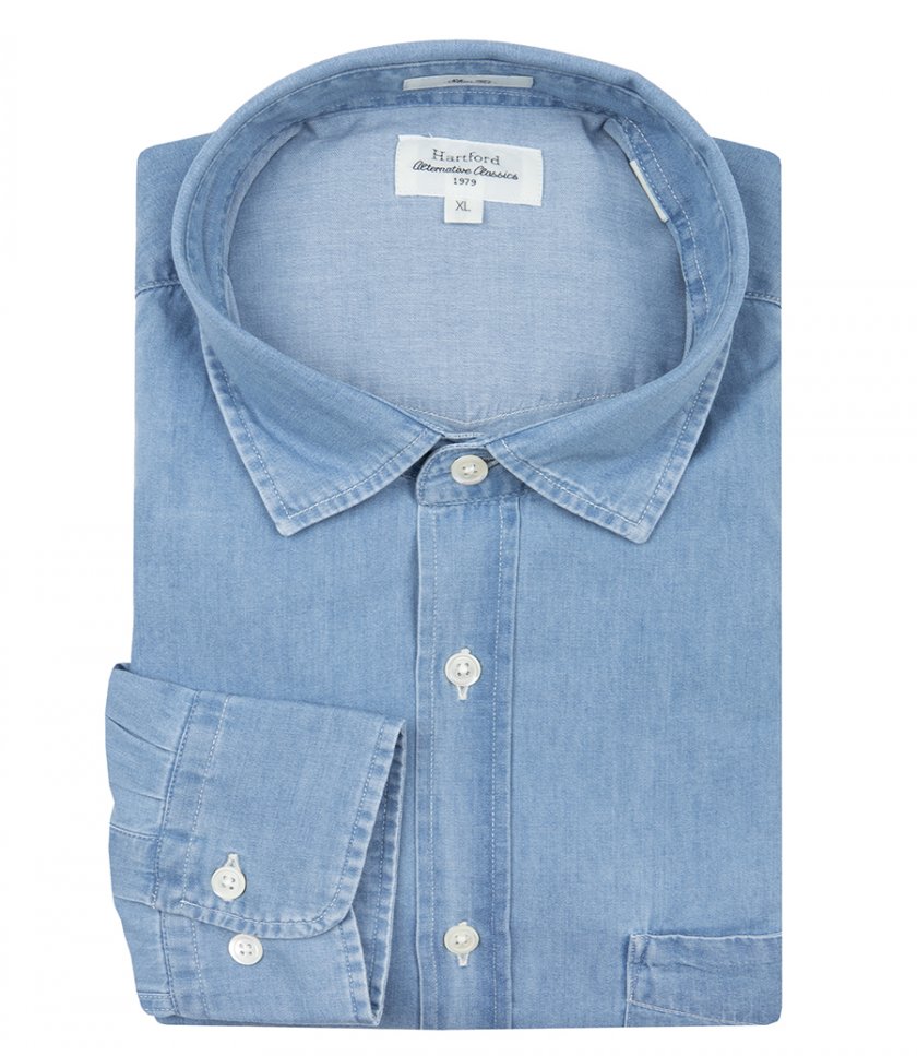 HARTFORD - STORM DENIM SHIRT