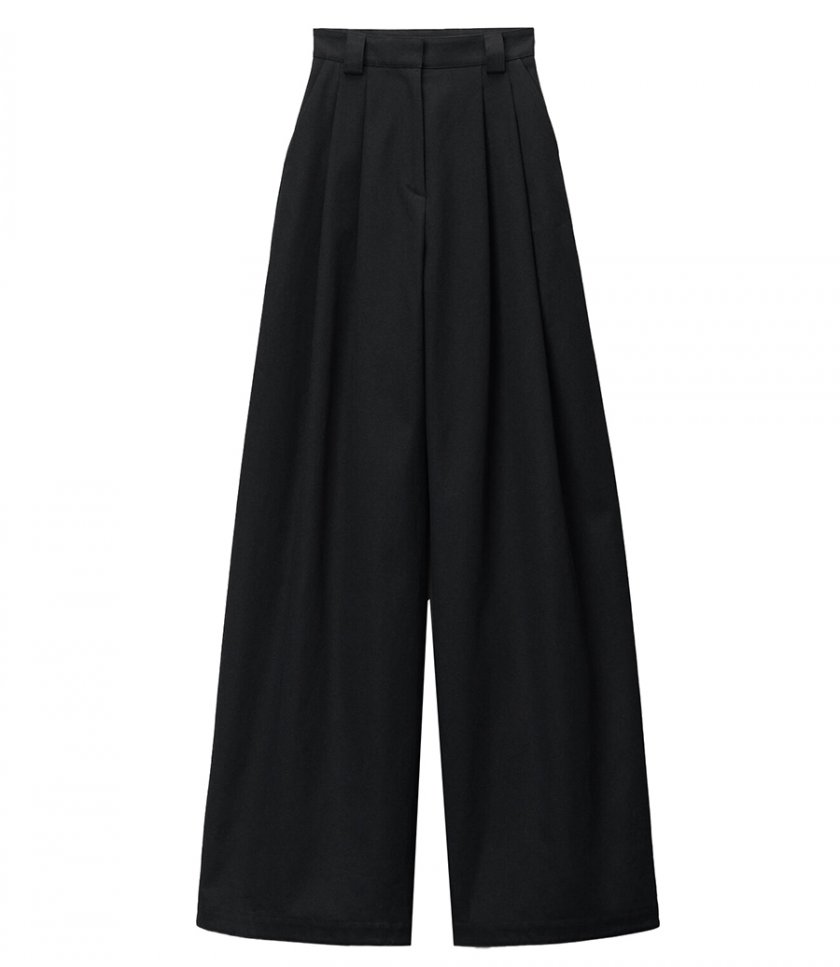 ALEXANDER WANG - HIGH WAISTED WIDE LEG PANT