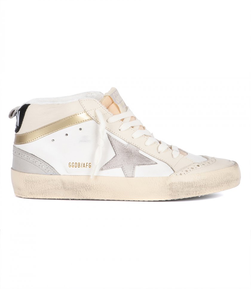 SHOES - WHITE IVORY MID STAR