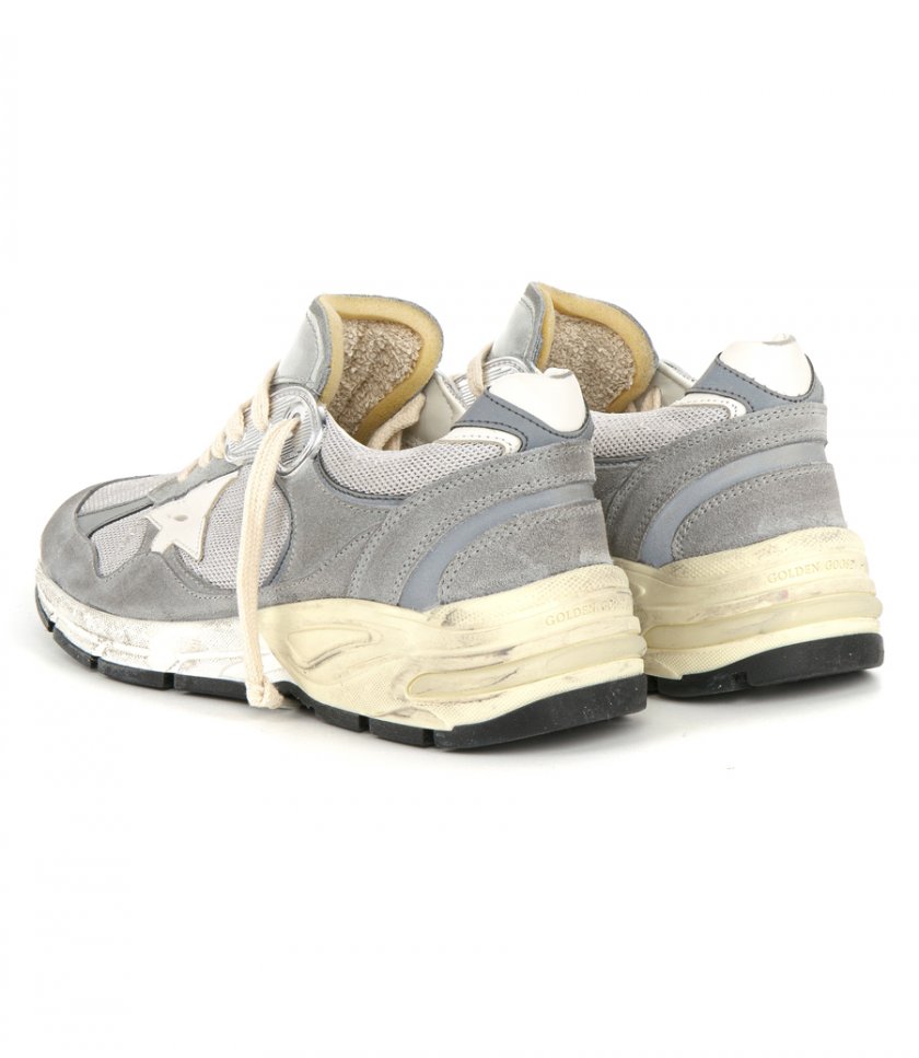 GREY SUEDE RUNNING DAD