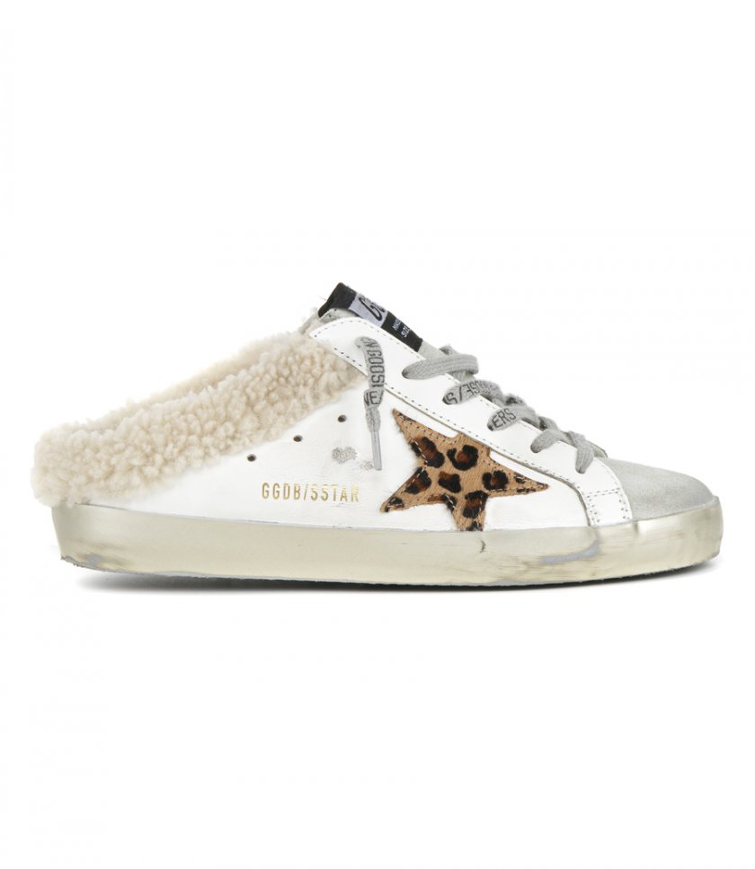 SHOES - SPARKLE FOXING SABOT SUPER-STAR