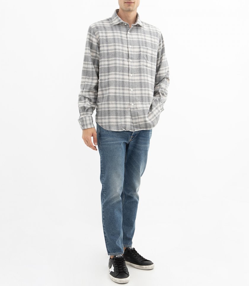 PAUL FLANNEL CHECKED SHIRT