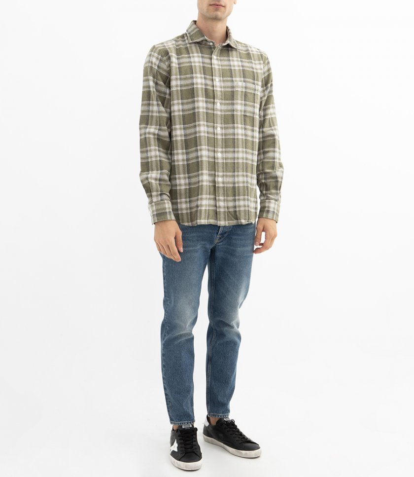 PAUL FLANNEL CHECKED SHIRT