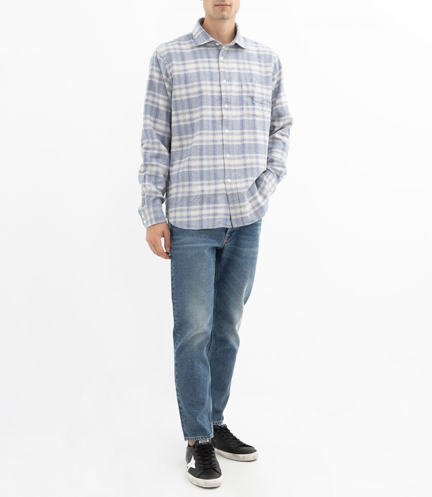 PAUL FLANNEL CHECKED SHIRT